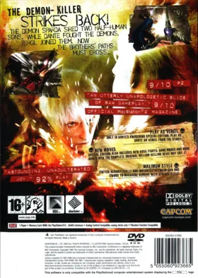 Devil May Cry 3 - Dante's Awakening box cover back